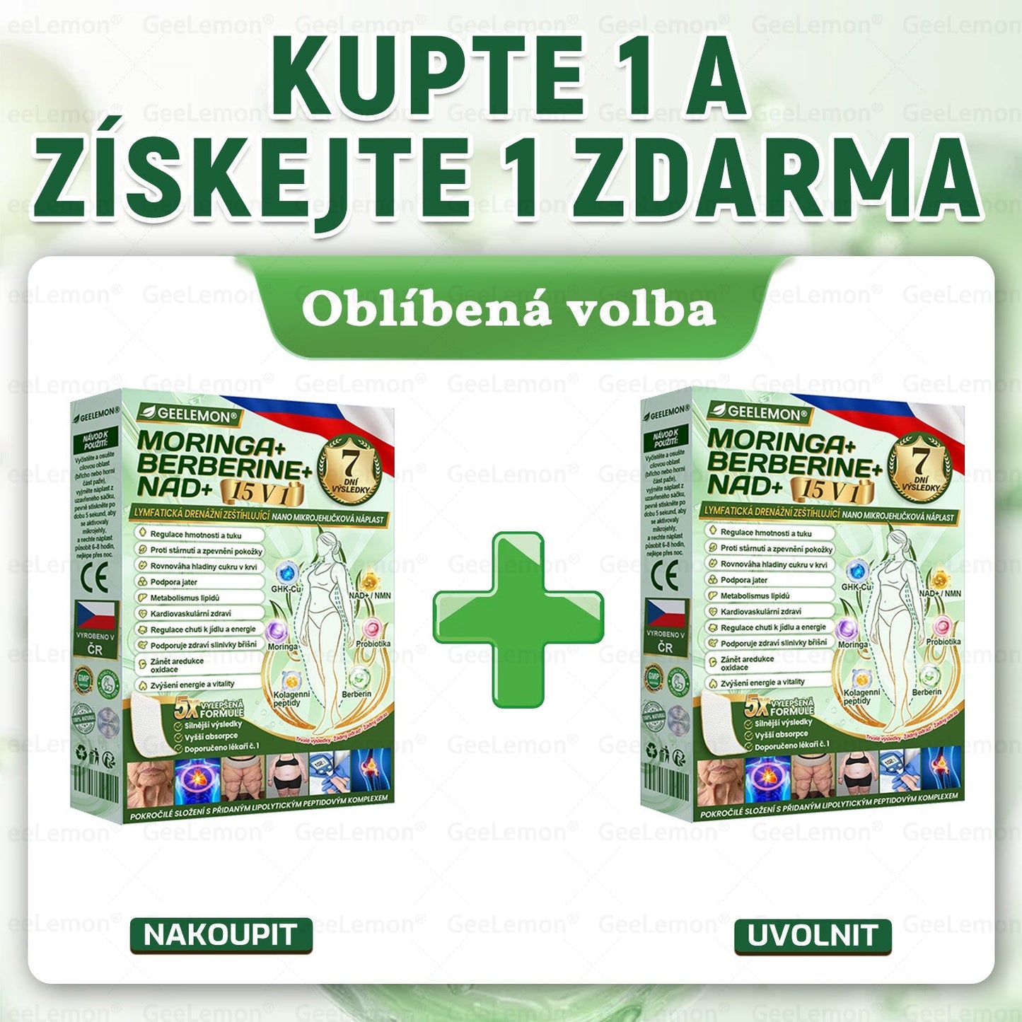 𝐆𝐞𝑒𝑙𝑒𝐦𝐨𝐧® 🥂 Glum𝐚𝐬𝐞tide 15 v 1 – Zeštíhlující nano mikrojihlový náplas(Pouze jednou denně, viditelné změny již za 7 dní)  Určeno pro osoby s obezitou, diabetem, spánkovou apnoe
