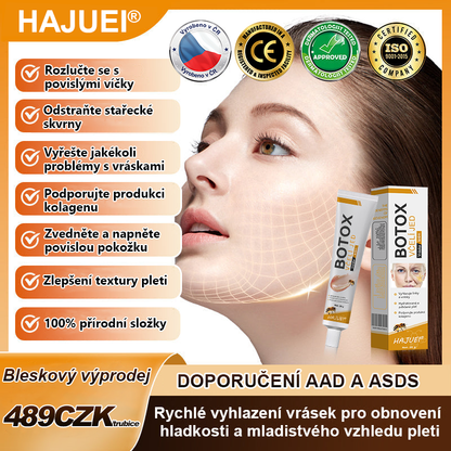 Poslední den akce: 50 % sleva - 🍯HAJUEI® Botox Včelí jed Krém na odstranění vrásek ✨