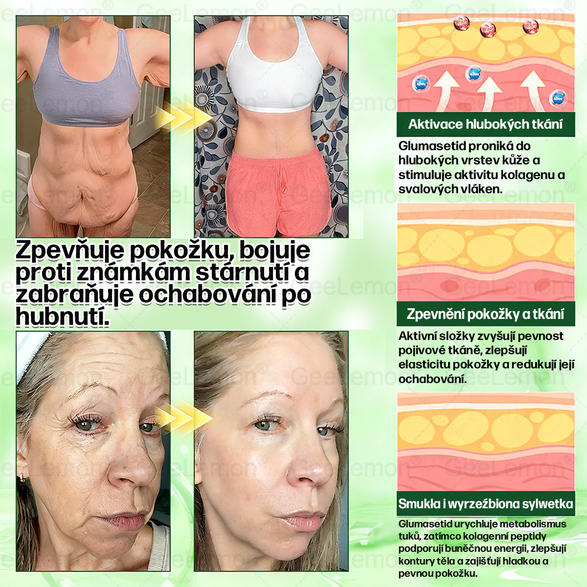 Oficiální český obchod~💥🫶𝐆𝐞𝐞𝐋𝐞𝐦𝐨𝐧® 10v1 Nanomikrojehlicové náplasti na formování těla 🇨🇿 Pouze 1 použití denně ✅ Výsledky viditelné již za 7 dní – vhodné pro obezitu, kardiovaskulární zdraví, cukrovku a problémy s klouby