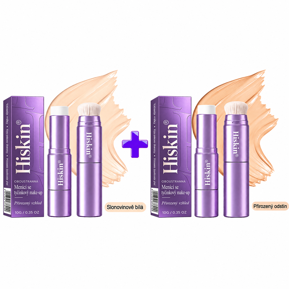 🔥 POSLEDNÍ 2 HODINY · SLEVA 80 %!  Hiskin® 2 v 1 tónovací make-up v tyčince | Zakrývá stařecké skvrny, vyhlazuje jemné vrásky a hydratuje pleť – s vestavěným štětcem pro mladistvý a zářivý vzhled!