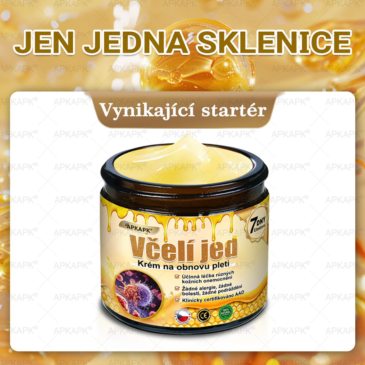 🎁 Speciální nabídka pouze dnes! Získejte APKAPK® Bee Venom Krém se slevou 50 % navíc!