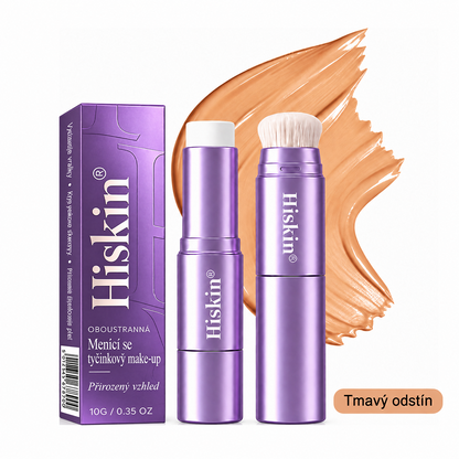 🔥 POSLEDNÍ 2 HODINY · SLEVA 80 %!  Hiskin® 2 v 1 tónovací make-up v tyčince | Zakrývá stařecké skvrny, vyhlazuje jemné vrásky a hydratuje pleť – s vestavěným štětcem pro mladistvý a zářivý vzhled!