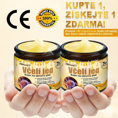 𝖠𝖯𝖪𝖠𝖯𝖪® 🐝~❤️ Krém s včelím jedem na obnovu pokožky 🐝 pomáhá při řešení kožních problémů, jako jsou: vrásky, jizvy, pigmentové skvrny, strie, akné, lupénka, ekzém, kožní léze, podráždění, záněty a další kožní potíže.