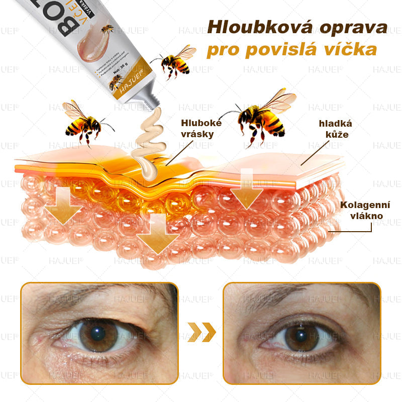 Poslední den akce: 50 % sleva - 🍯HAJUEI® Botox Včelí jed Krém na odstranění vrásek ✨