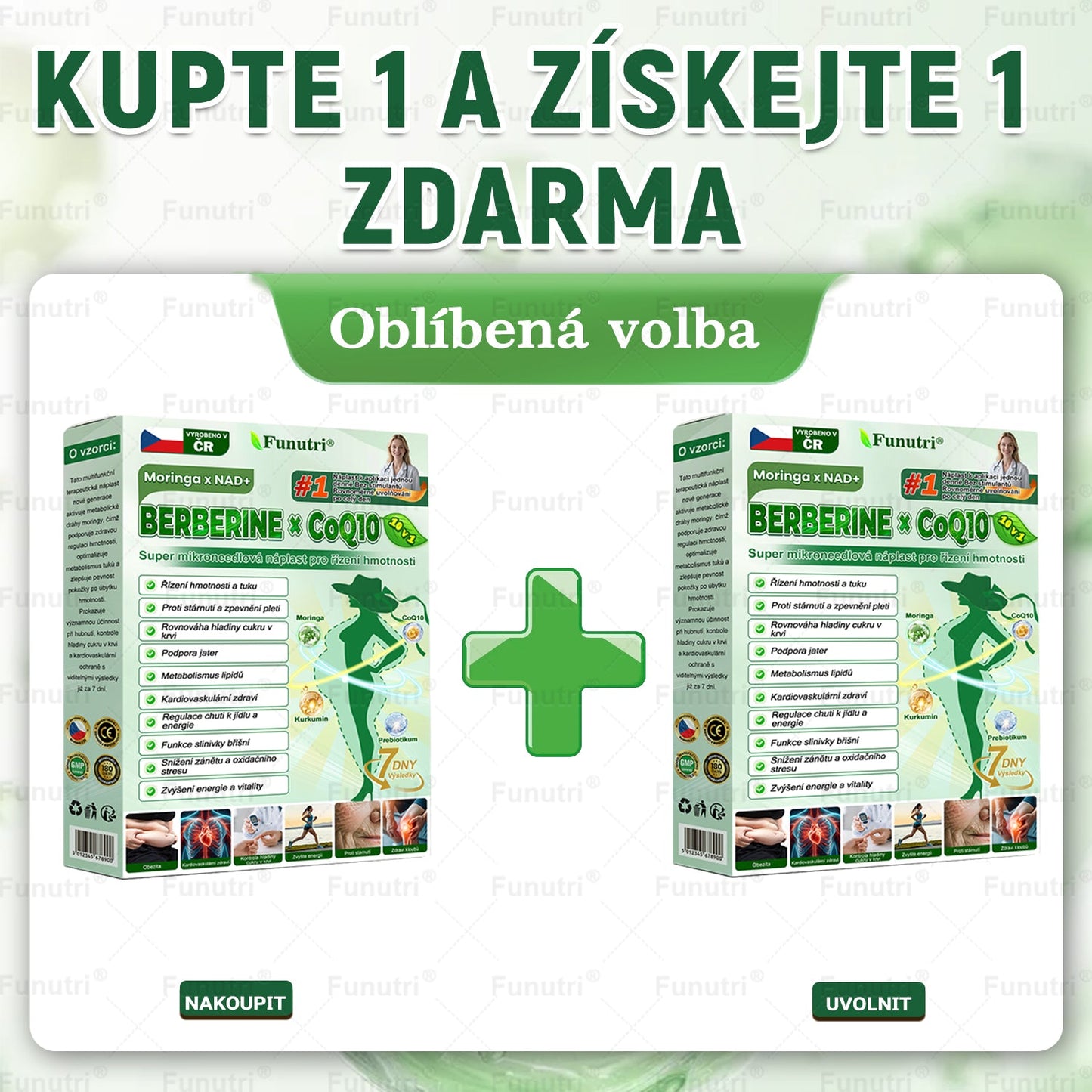 Oficiální obchod 🌿❤️Funutri® 10 v 1 metabolická tvarující náplast s nano mikrojehličkami (Pouze jednou denně, viditelné změny již za 7 dní)  Určeno pro osoby s obezitou, diabetem, spánkovou apnoe