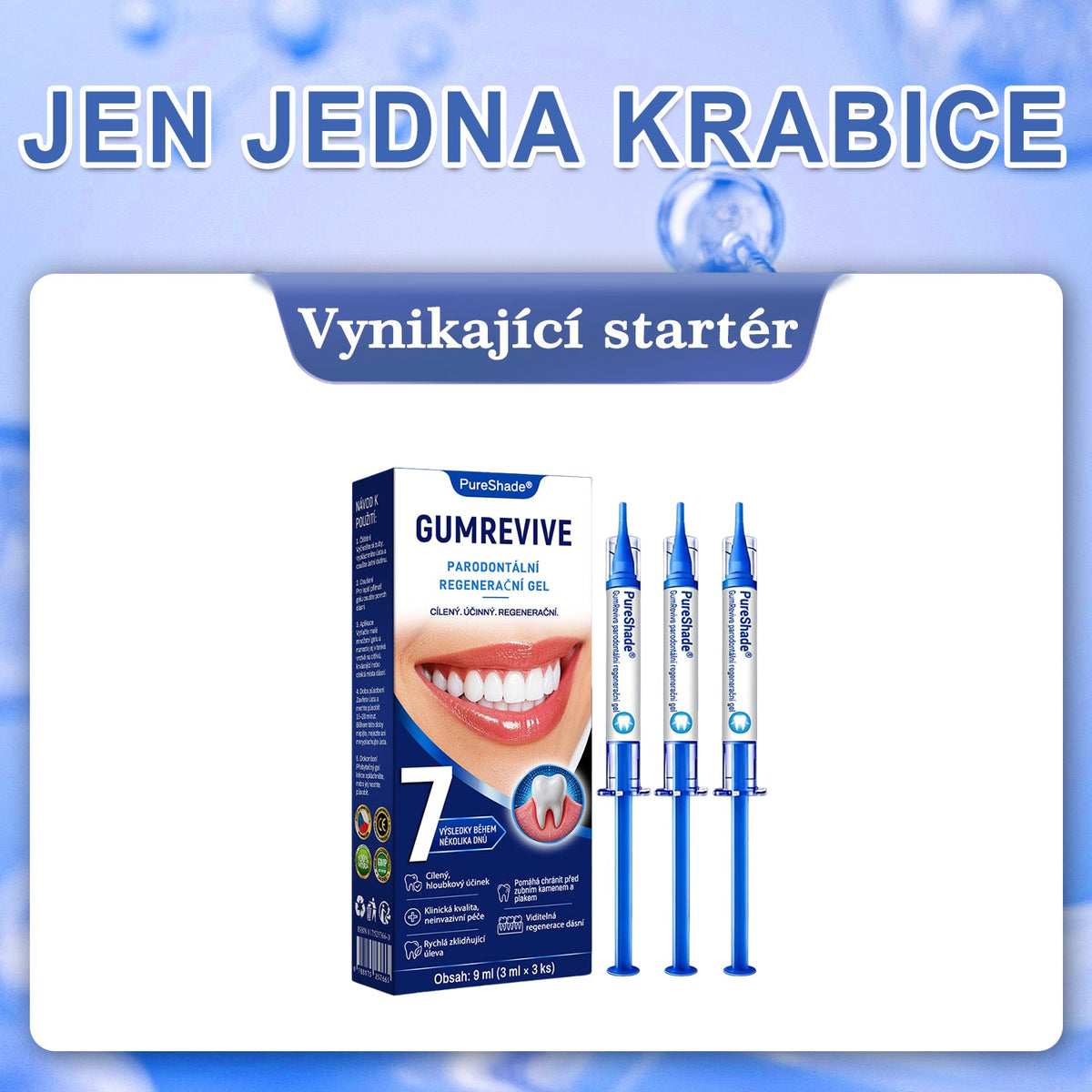 💖PureShade® 🦷 GumRevive regenerační gel na dásně – pro zdravější dásně a sebevědomější úsměv 👍