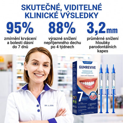 💖PureShade® 🦷 GumRevive regenerační gel na dásně – pro zdravější dásně a sebevědomější úsměv 👍