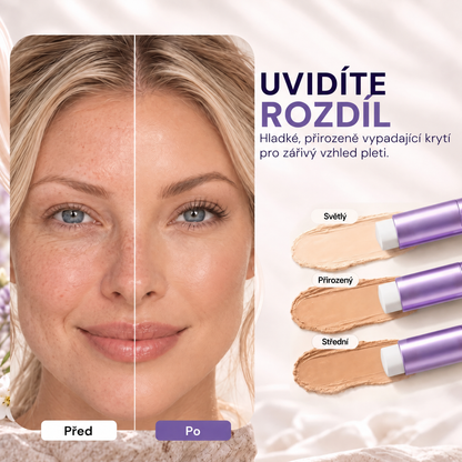 🔥 POSLEDNÍ 2 HODINY · SLEVA 80 %!  Hiskin® 2 v 1 tónovací make-up v tyčince | Zakrývá stařecké skvrny, vyhlazuje jemné vrásky a hydratuje pleť – s vestavěným štětcem pro mladistvý a zářivý vzhled!