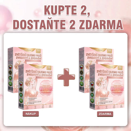 💯HISKIN® Mikroneedlová náplast pro podporu objemu, lifting a pevnost prsou